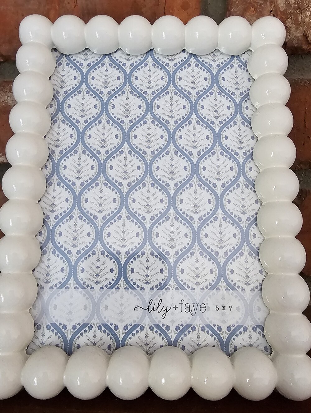 Cottagecore White Picture Frame